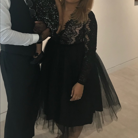 Lace Tulle Dress - Picture 2 of 5